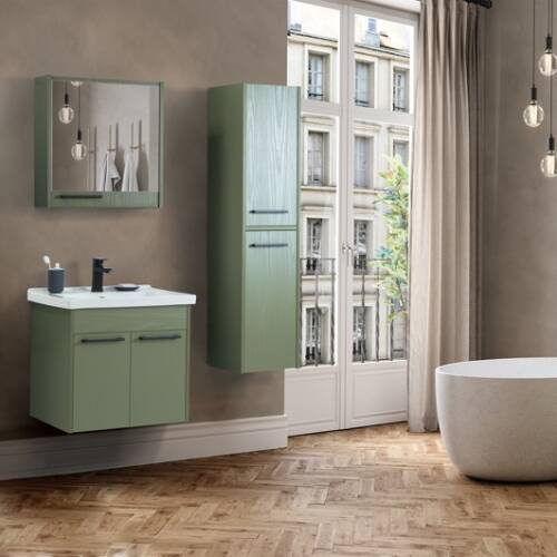 Martat Banyo New Sofia 65 cm Banyo Dolabı Sardunya - 1