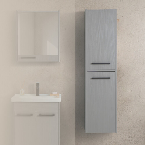 Martat Banyo New Sofia Boy Dolap Kül Gri - Martat