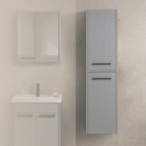 Martat Banyo New Sofia Boy Dolap Kül Gri - 1