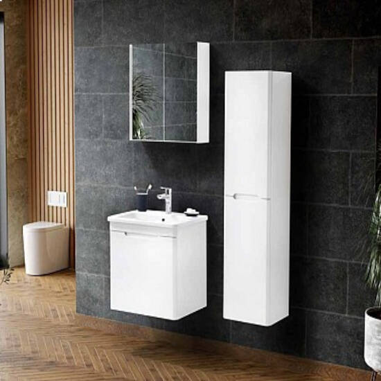 Martat Banyo Stillo 60 cm Banyo Dolabı Beyaz - 1