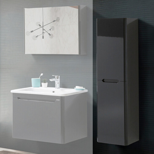 Martat Banyo Stillo Boy Dolap Antrasit - Martat