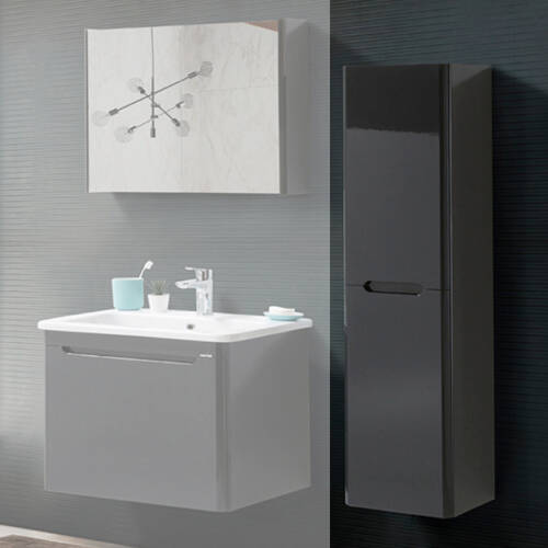 Martat Banyo Stillo Boy Dolap Antrasit - 1