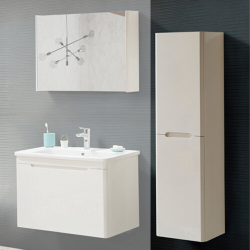 Martat Banyo Stillo Boy Dolap Beyaz - Martat