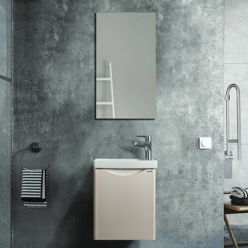 Martat Banyo Zen 40 cm Banyo Dolabı Kum Beji - 1