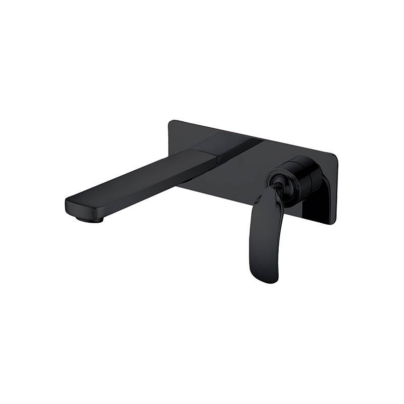 Newarc Step Ankastre Lavabo Bataryası Siyah - 1