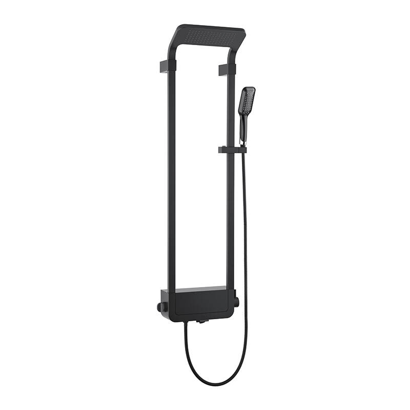 Newarc Step Hole Banyo Bataryalı Duş Ünitesi Siyah - 1