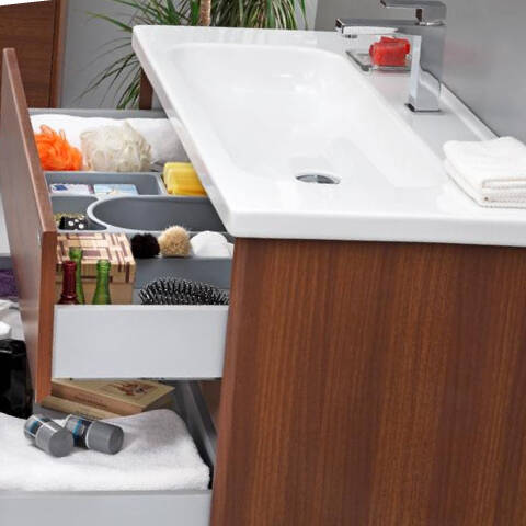 Orka Banyo Düden 100 cm Banyo Dolabı - 2
