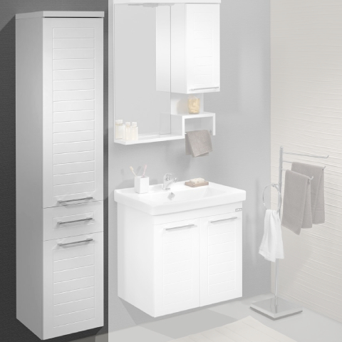 Orka Banyo Perge Sepetli Boy Dolap - Orka Banyo