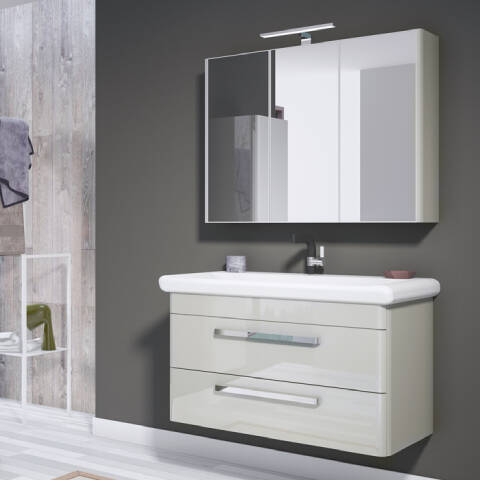 Orka Banyo Rose 100 cm Banyo Dolabı - 1