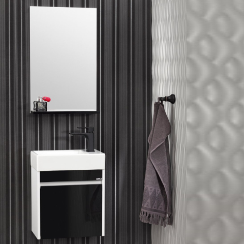 Orka Banyo Yedisu 45 cm Banyo Dolabı - Orka Banyo
