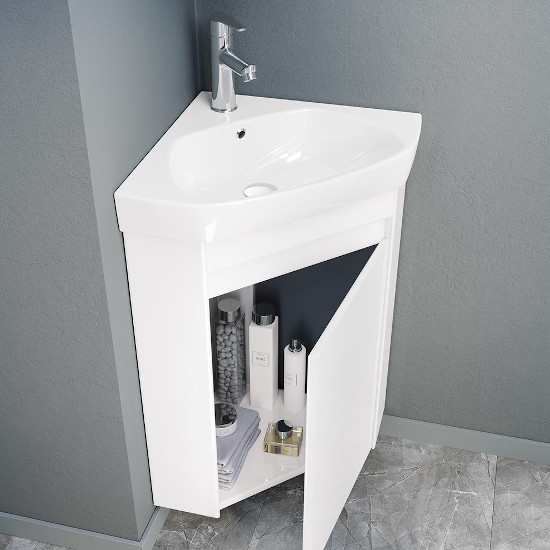 Orka Banyo Zag 45 cm Banyo Dolabı - Orka Banyo
