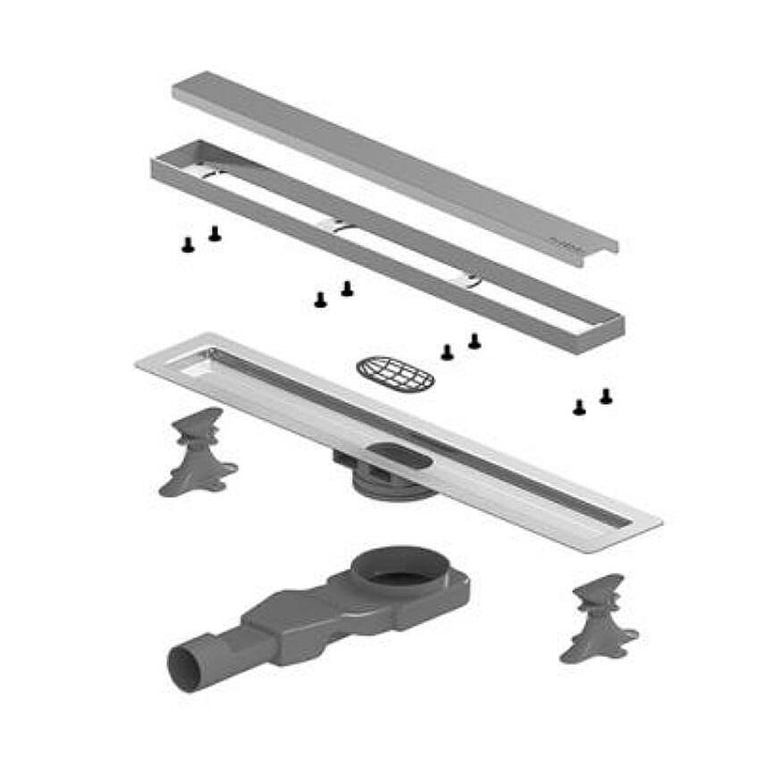 PH Dizayn Duş Kanalı Premium-Seramik Inox - 3