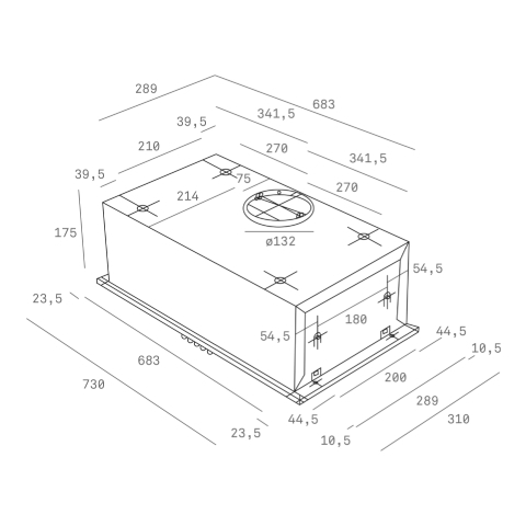 Teka Canopy Paslanmaz Çelik Aspiratör GFH 73 - 2