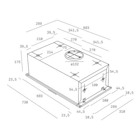 Teka Canopy Paslanmaz Çelik Aspiratör GFH 73 - 2