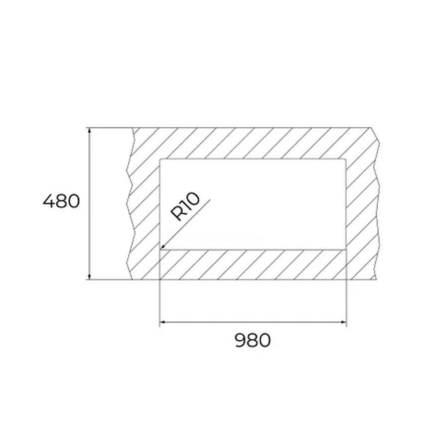 Teka Clivo 60 B-TQ 1½B 1D Plus Siyah Tequartz Eviye 115380003 - 4