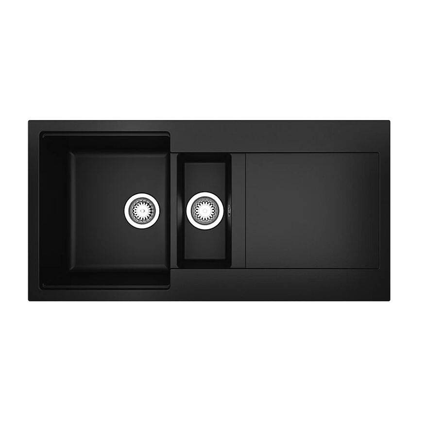 Teka Clivo 60 B-TQ 1½B 1D Plus Siyah Tequartz Eviye 115380003 - 1
