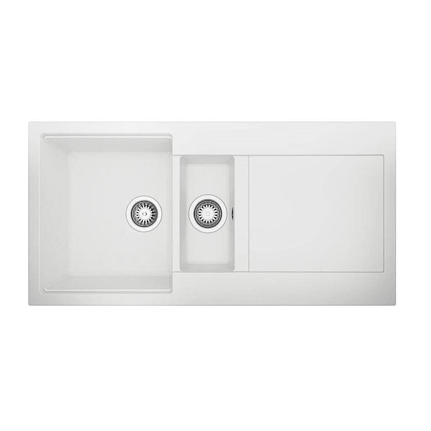 Teka Clivo 60 B-TQ 1½B 1D Plus Beyaz Tequartz Eviye 115380004 - 1