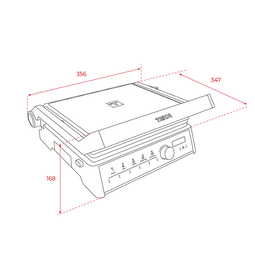 Teka Elite Grill Otomatik Pişirme Fonksiyonlu Tost Makinesi - 5