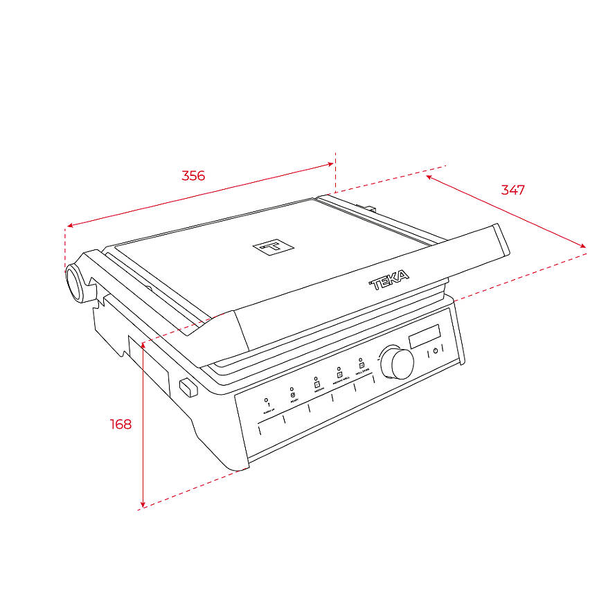 Teka Elite Grill Otomatik Pişirme Fonksiyonlu Tost Makinesi - 5