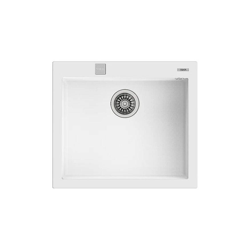 Teka ForSquare 50.40 TG Beyaz Tegranit Eviye 115230009 - 1