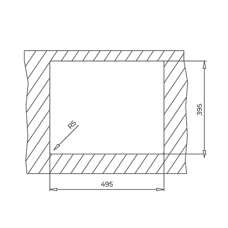 Teka Square 50.40 TG Gri Tegranit Eviye 115230021 - 3