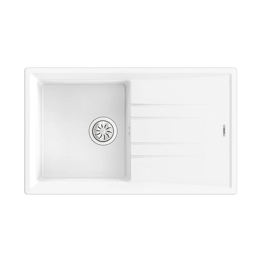 Teka Stone 50 B-TG 1B 1D Beyaz Tegranit Eviye 115330019 - Teka