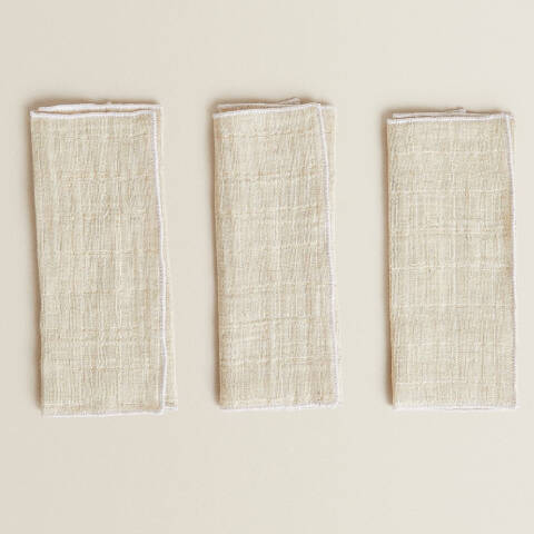 ZARA HOME 3'lü Yüz Bezi 20x30 cm - 3